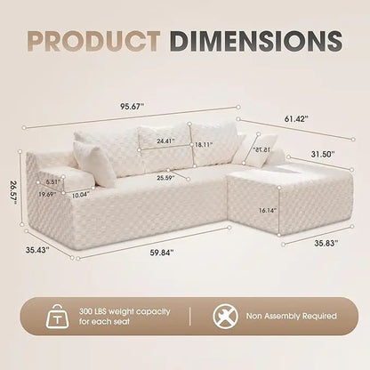 Comfort Modular L-Shaped Sofa™