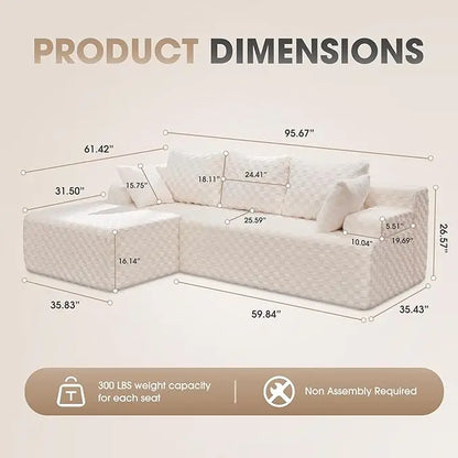 Comfort Modular L-Shaped Sofa™