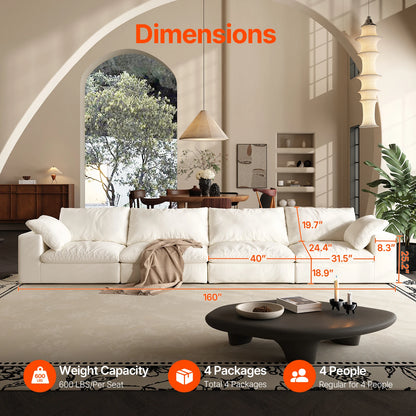 Cloud Retreat™ U-Shaped Sectional Sofa