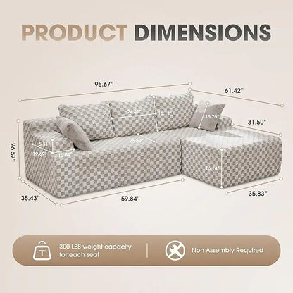 Comfort Modular L-Shaped Sofa™