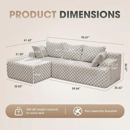 Comfort Modular L-Shaped Sofa™