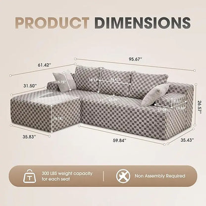 Comfort Modular L-Shaped Sofa™
