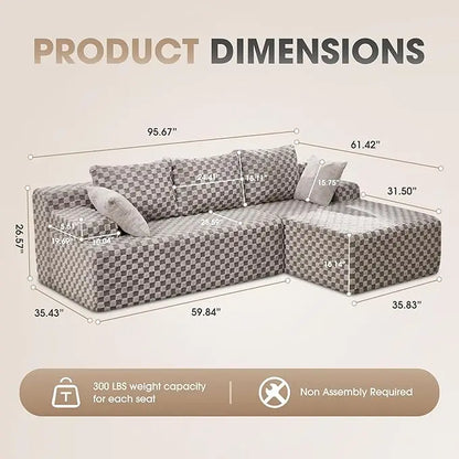 Comfort Modular L-Shaped Sofa™